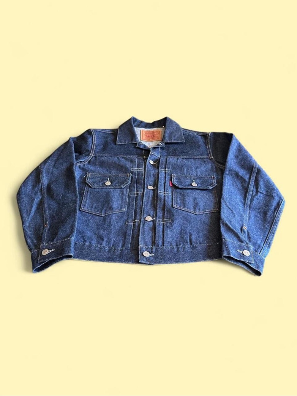 Levi’s 507XX Type II 1953 Repro Japan Exclusive Indigo Denim Jacket Size 38